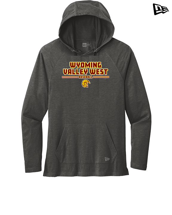 Wyoming Valley West HS Baseball Keen - New Era Tri-Blend Hoodie