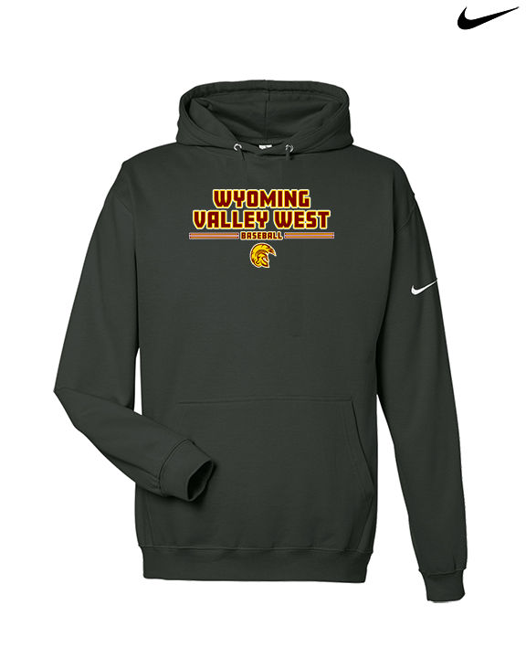 Wyoming Valley West HS Baseball Keen - Nike Club Fleece Hoodie