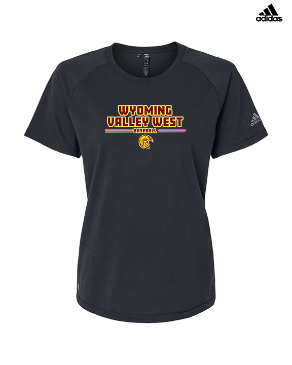 Wyoming Valley West HS Baseball Keen - Womens Adidas Performance Shirt