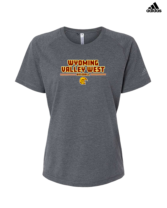 Wyoming Valley West HS Baseball Keen - Womens Adidas Performance Shirt