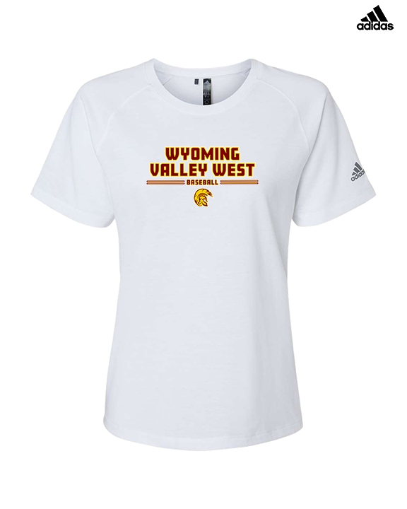 Wyoming Valley West HS Baseball Keen - Womens Adidas Performance Shirt