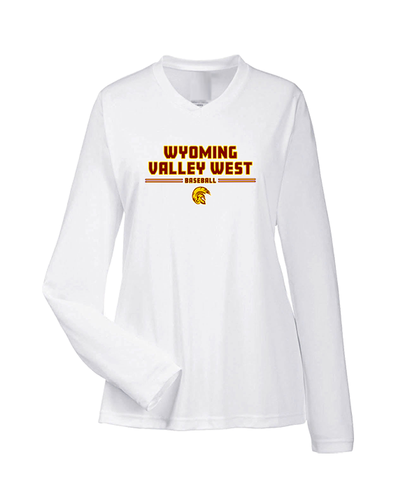 Wyoming Valley West HS Baseball Keen - Womens Performance Longsleeve