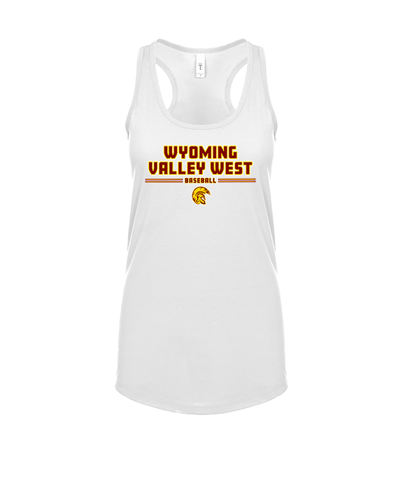 Wyoming Valley West HS Baseball Keen - Womens Tank Top