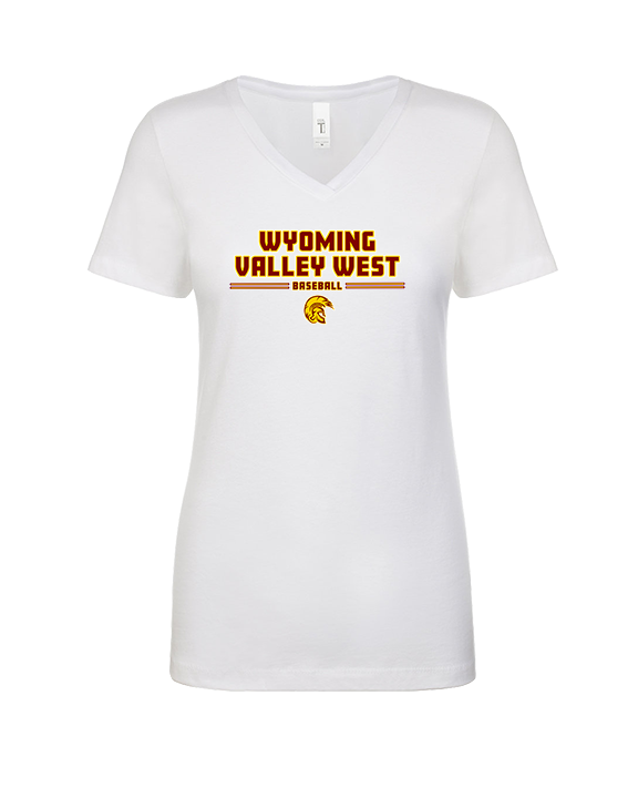 Wyoming Valley West HS Baseball Keen - Womens Vneck