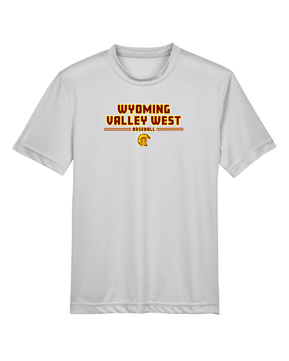 Wyoming Valley West HS Baseball Keen - Youth Performance Shirt