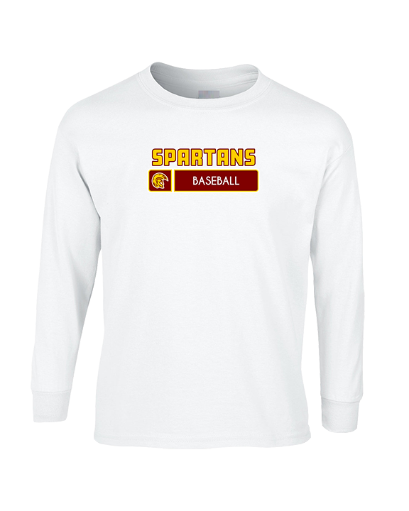 Wyoming Valley West HS Baseball Pennant - Cotton Longsleeve