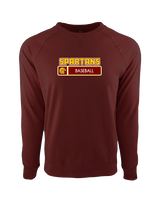 Wyoming Valley West HS Baseball Pennant - Crewneck Sweatshirt