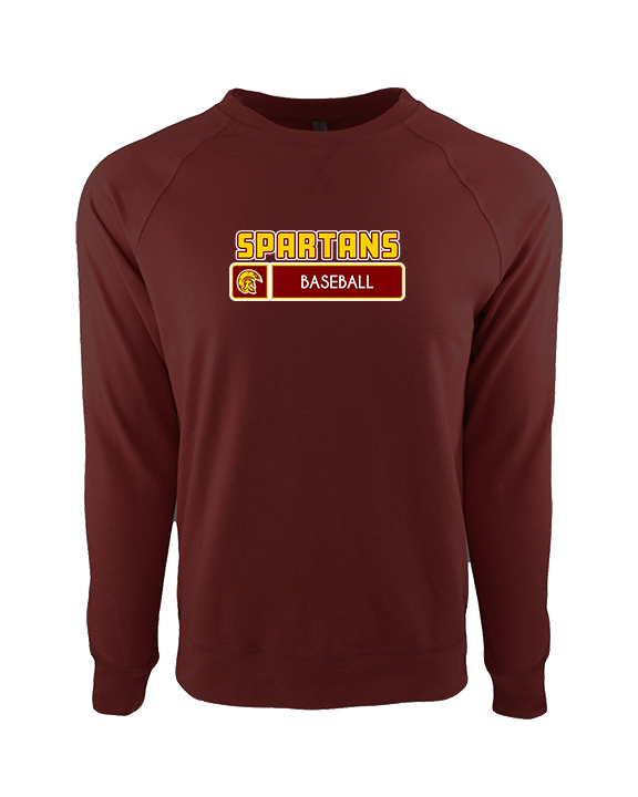 Wyoming Valley West HS Baseball Pennant - Crewneck Sweatshirt