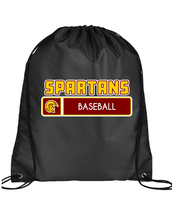 Wyoming Valley West HS Baseball Pennant - Drawstring Bag