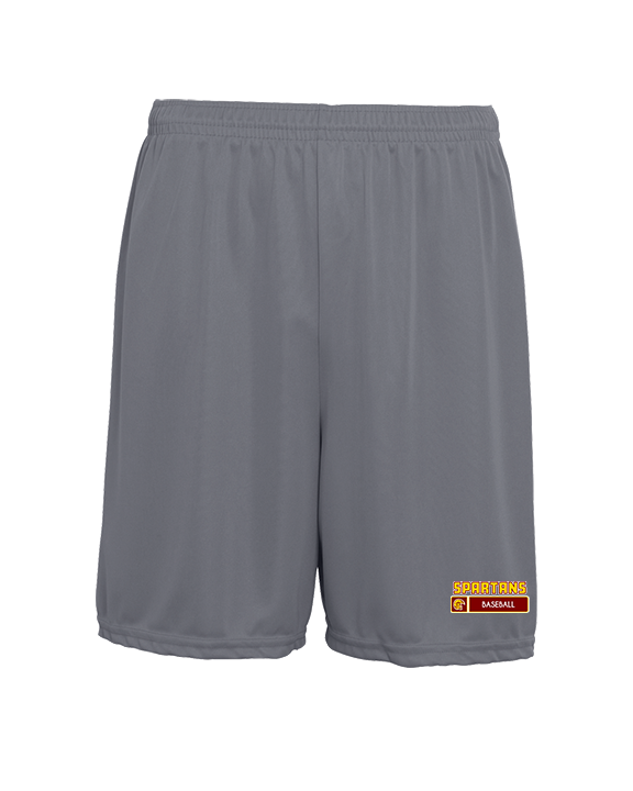 Wyoming Valley West HS Baseball Pennant - Mens 7inch Training Shorts