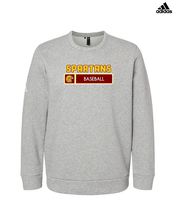 Wyoming Valley West HS Baseball Pennant - Mens Adidas Crewneck