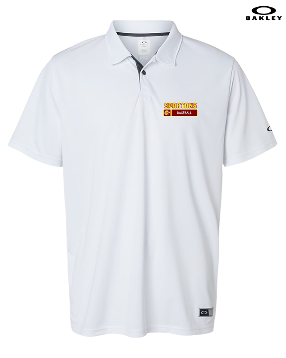 Wyoming Valley West HS Baseball Pennant - Mens Oakley Polo