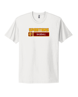 Wyoming Valley West HS Baseball Pennant - Mens Select Cotton T-Shirt