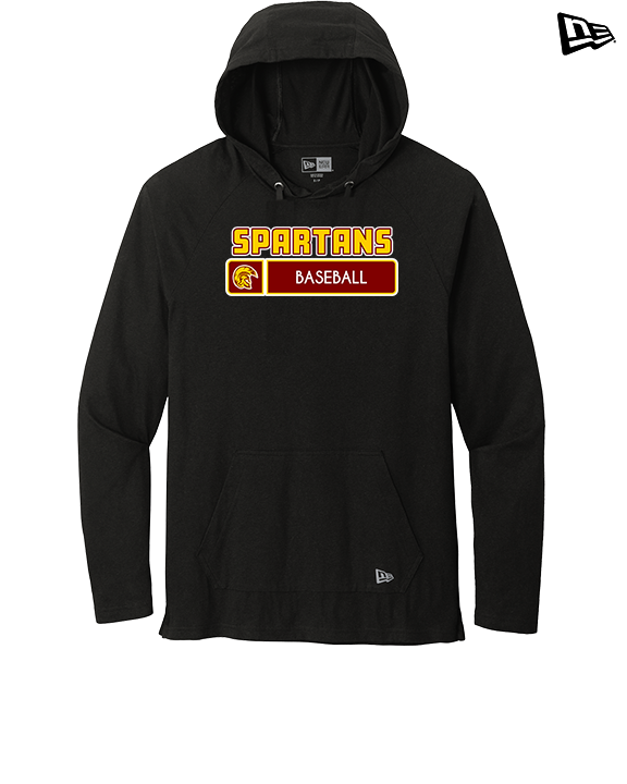Wyoming Valley West HS Baseball Pennant - New Era Tri-Blend Hoodie