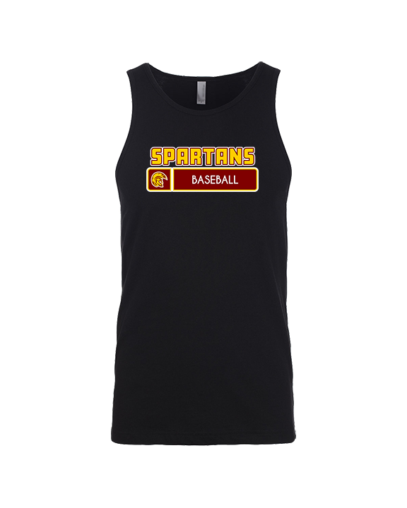 Wyoming Valley West HS Baseball Pennant - Tank Top