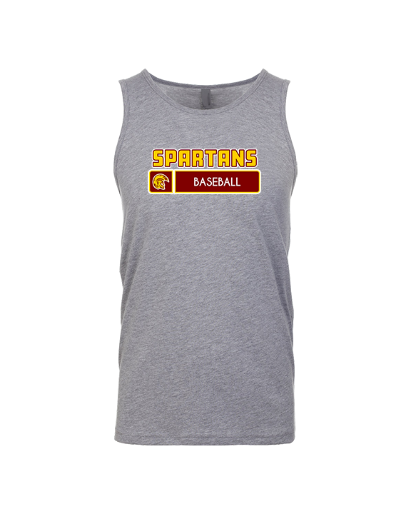 Wyoming Valley West HS Baseball Pennant - Tank Top