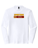 Wyoming Valley West HS Baseball Pennant - Tri-Blend Long Sleeve
