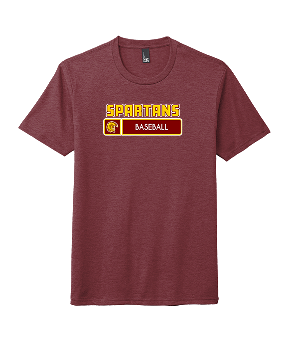 Wyoming Valley West HS Baseball Pennant - Tri-Blend Shirt