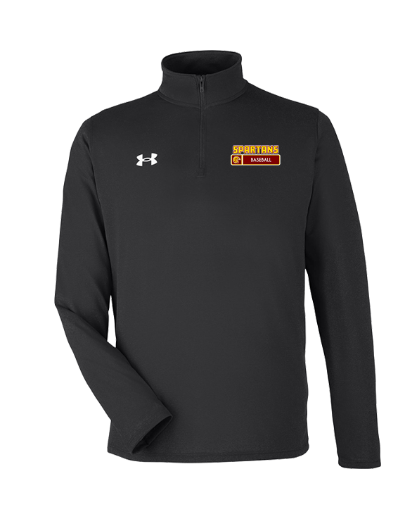 Wyoming Valley West HS Baseball Pennant - Under Armour Mens Tech Quarter Zip