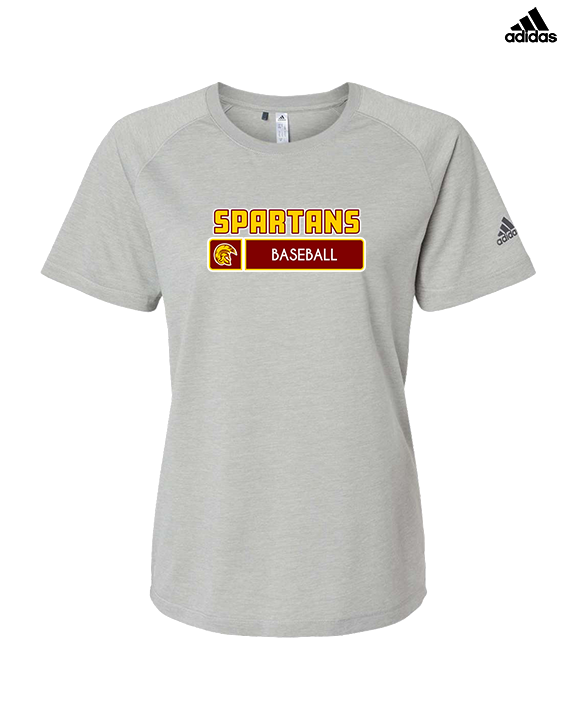 Wyoming Valley West HS Baseball Pennant - Womens Adidas Performance Shirt
