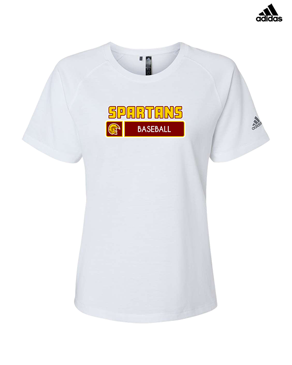 Wyoming Valley West HS Baseball Pennant - Womens Adidas Performance Shirt