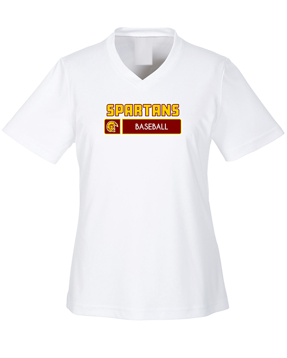 Wyoming Valley West HS Baseball Pennant - Womens Performance Shirt