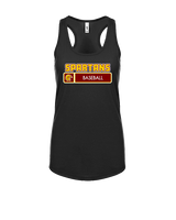 Wyoming Valley West HS Baseball Pennant - Womens Tank Top