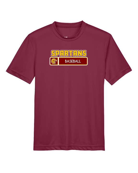 Wyoming Valley West HS Baseball Pennant - Youth Performance Shirt