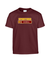 Wyoming Valley West HS Baseball Pennant - Youth Shirt