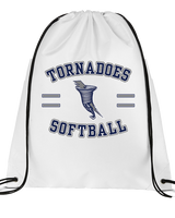 Zeigler-Royalton HS Softball Curve - Drawstring Bag