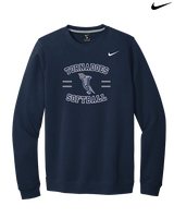 Zeigler-Royalton HS Softball Curve - Mens Nike Crewneck