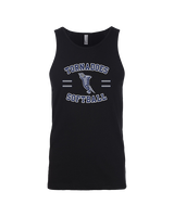 Zeigler-Royalton HS Softball Curve - Tank Top