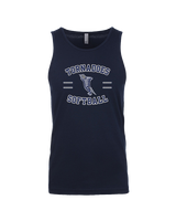 Zeigler-Royalton HS Softball Curve - Tank Top