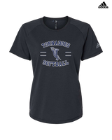 Zeigler-Royalton HS Softball Curve - Womens Adidas Performance Shirt