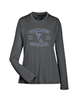 Zeigler-Royalton HS Softball Curve - Womens Performance Longsleeve