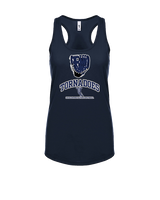 Zeigler-Royalton HS Softball Glove - Womens Tank Top