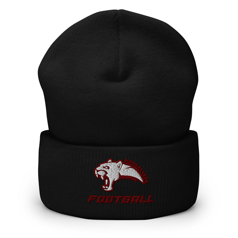 Medical Lake Middle School Football Custom 1 - Cuffed Beanie