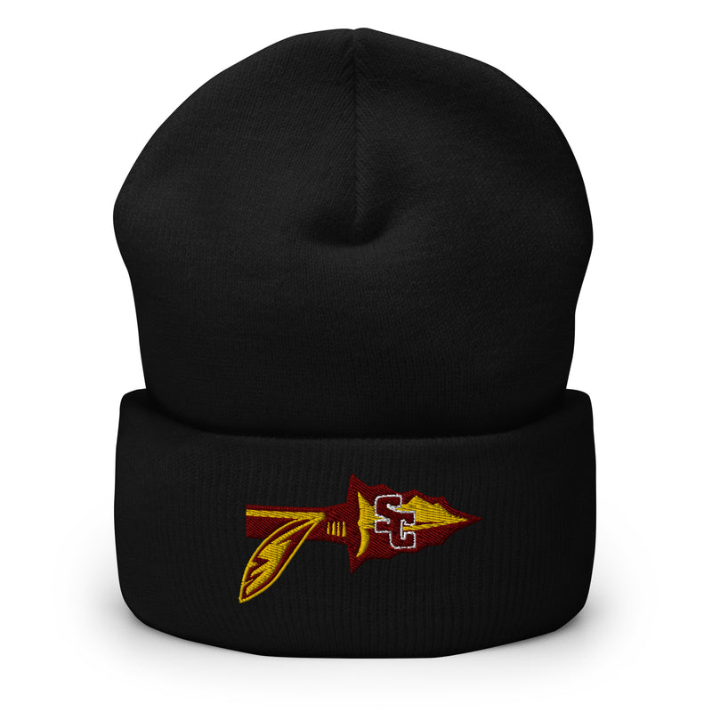 Santa Clarita Warriors Football Arrow - Cuffed Beanie