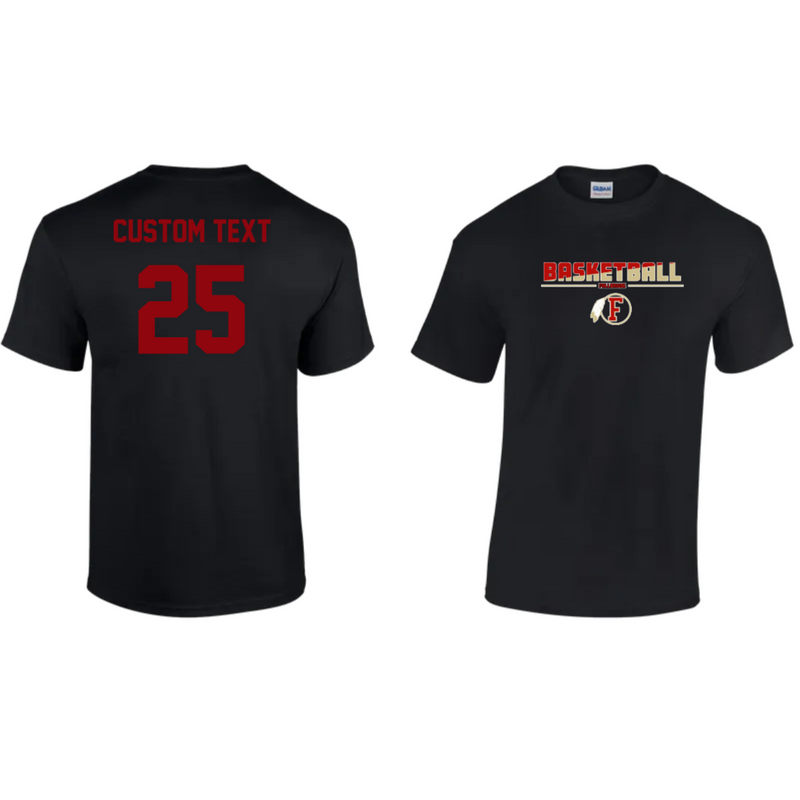 Fallbrook HS Boys Basketball Custom SS Shirt 23 - Basic