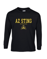 AZ Sting Football Block - Cotton Longsleeve