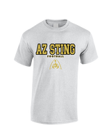 AZ Sting Football Block - Cotton T-Shirt