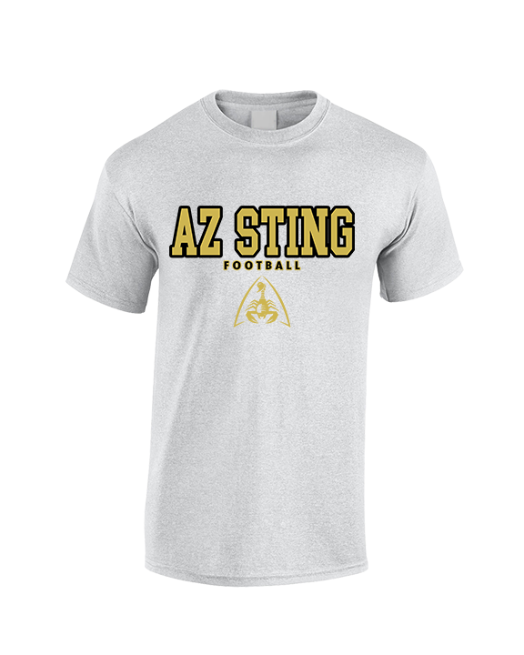 AZ Sting Football Block - Cotton T-Shirt