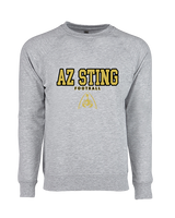 AZ Sting Football Block - Crewneck Sweatshirt