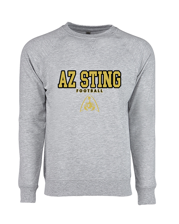 AZ Sting Football Block - Crewneck Sweatshirt