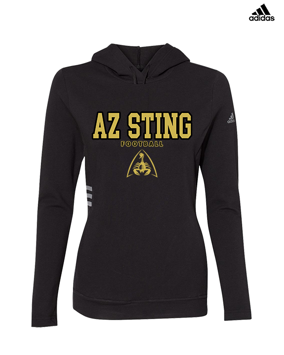 AZ Sting Football Block - Womens Adidas Hoodie