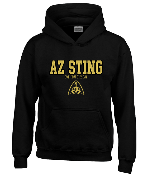 AZ Sting Football Block - Youth Hoodie