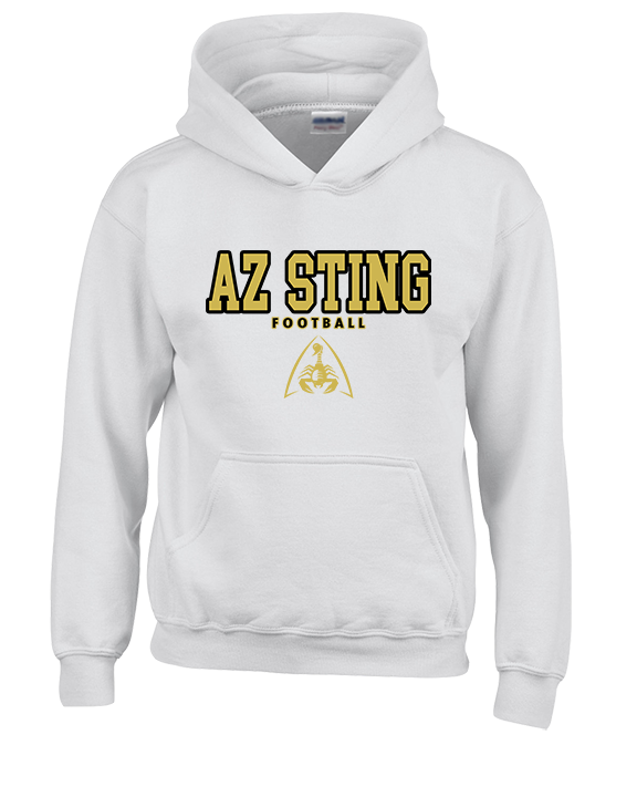 AZ Sting Football Block - Youth Hoodie