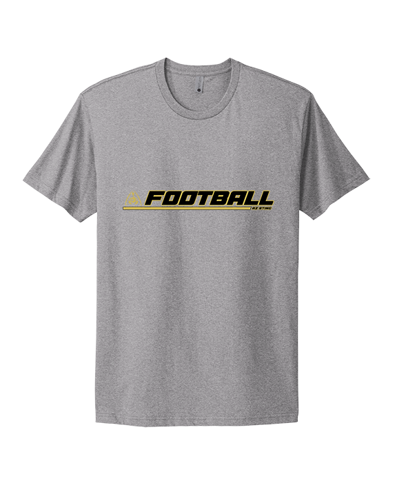 AZ Sting Football Lines - Mens Select Cotton T-Shirt
