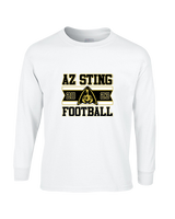 AZ Sting Football Stamp - Cotton Longsleeve