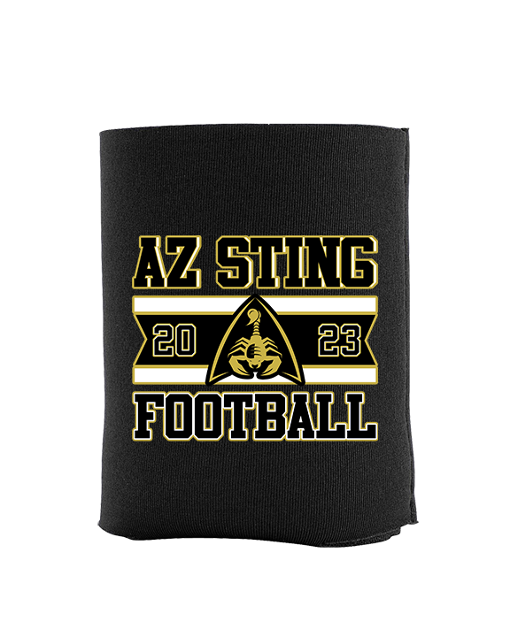 AZ Sting Football Stamp - Koozie